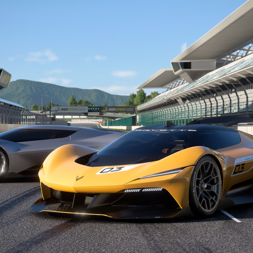 2025 Chevrolet Corvette CX Concept Front View
