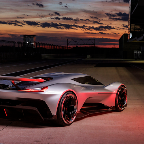 2025 Chevrolet Corvette CX Concept Rear View