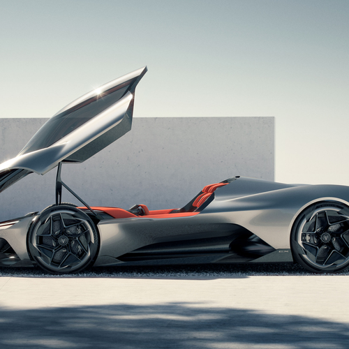 2025 Chevrolet Corvette CX Concept Side View