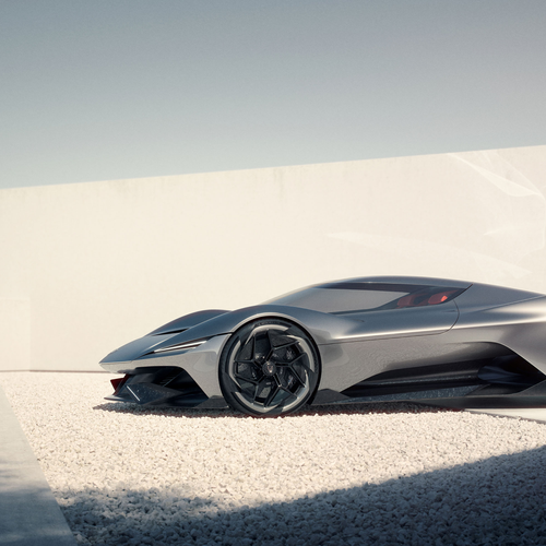 2025 Chevrolet Corvette CX Concept Side View