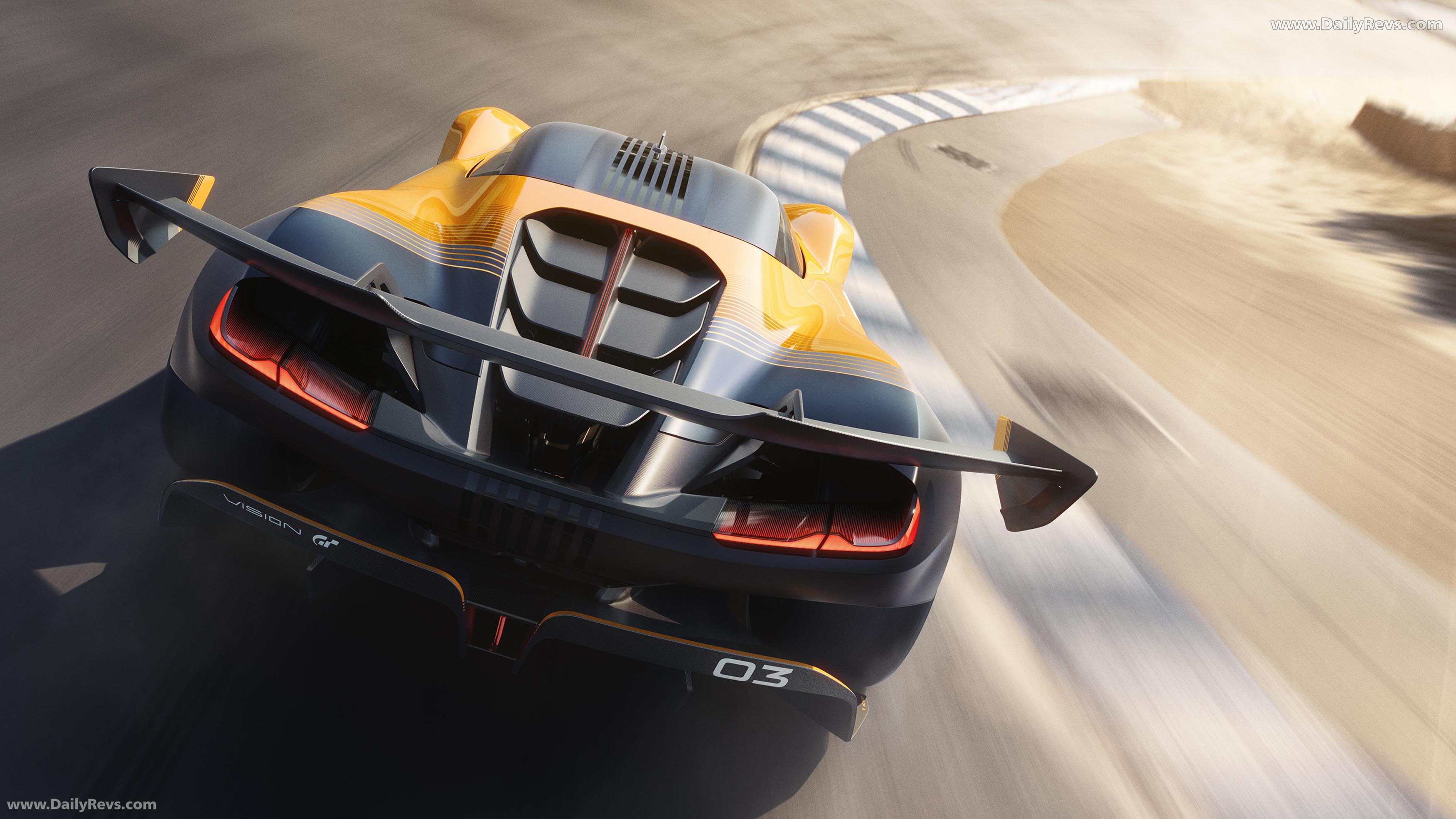 2025 Chevrolet Corvette CXR VGT Concept Rear View