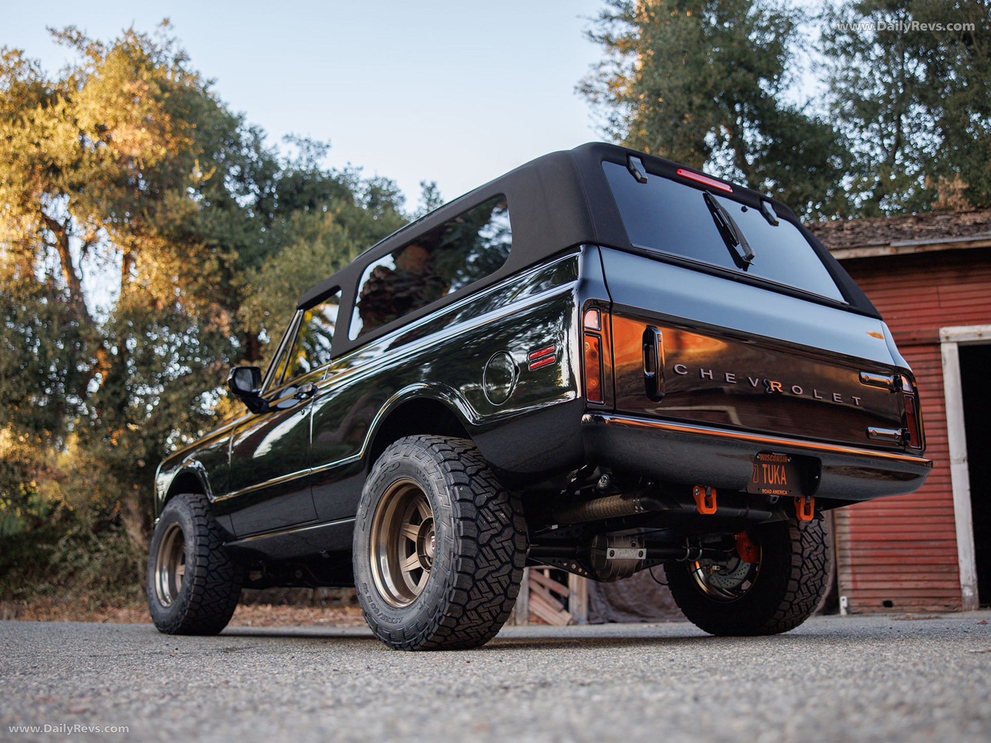 1972 Chevrolet K5 Blazer TUKA Rear View