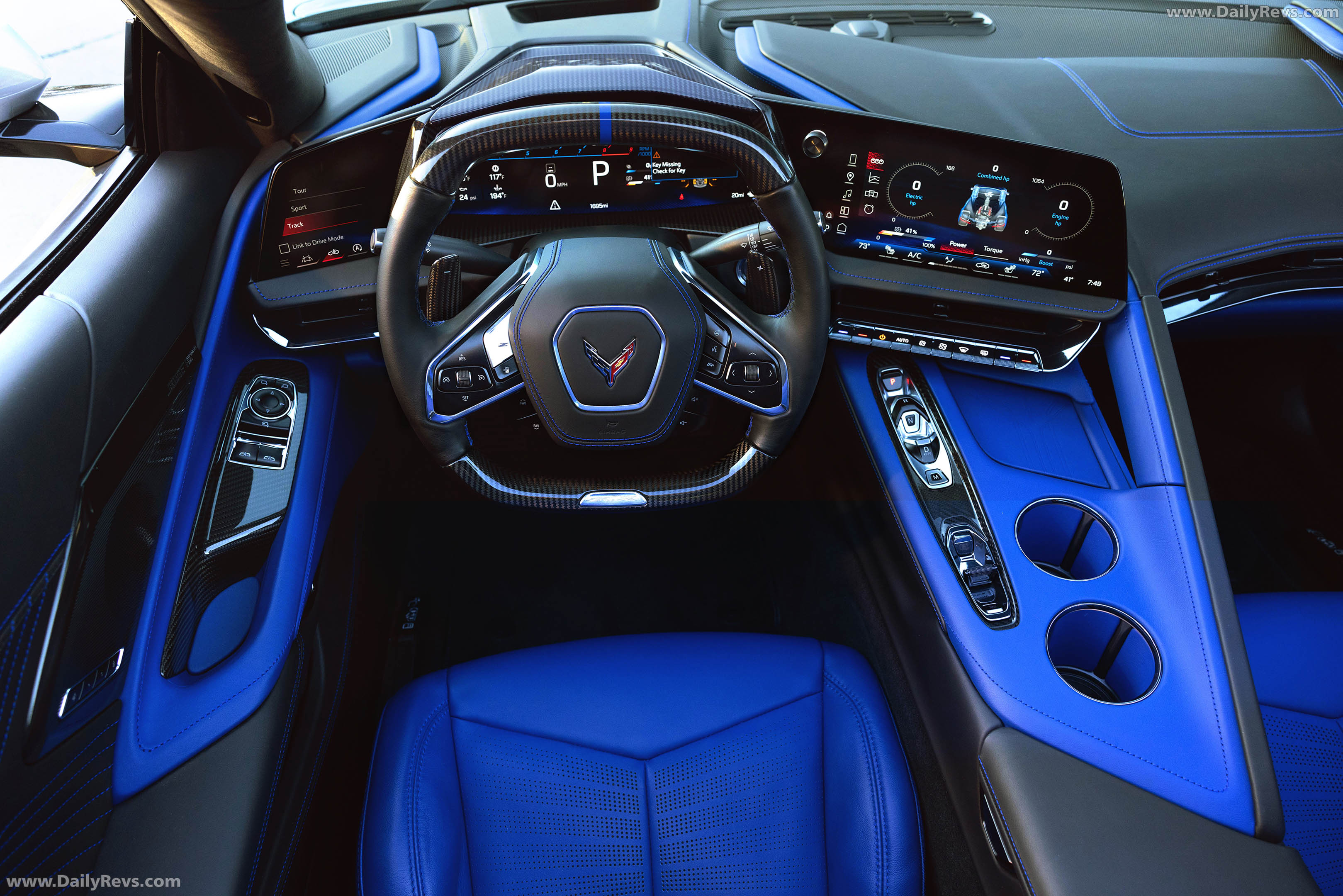 2026 Chevrolet Corvette ZR1X Stars Steel Edition Interior