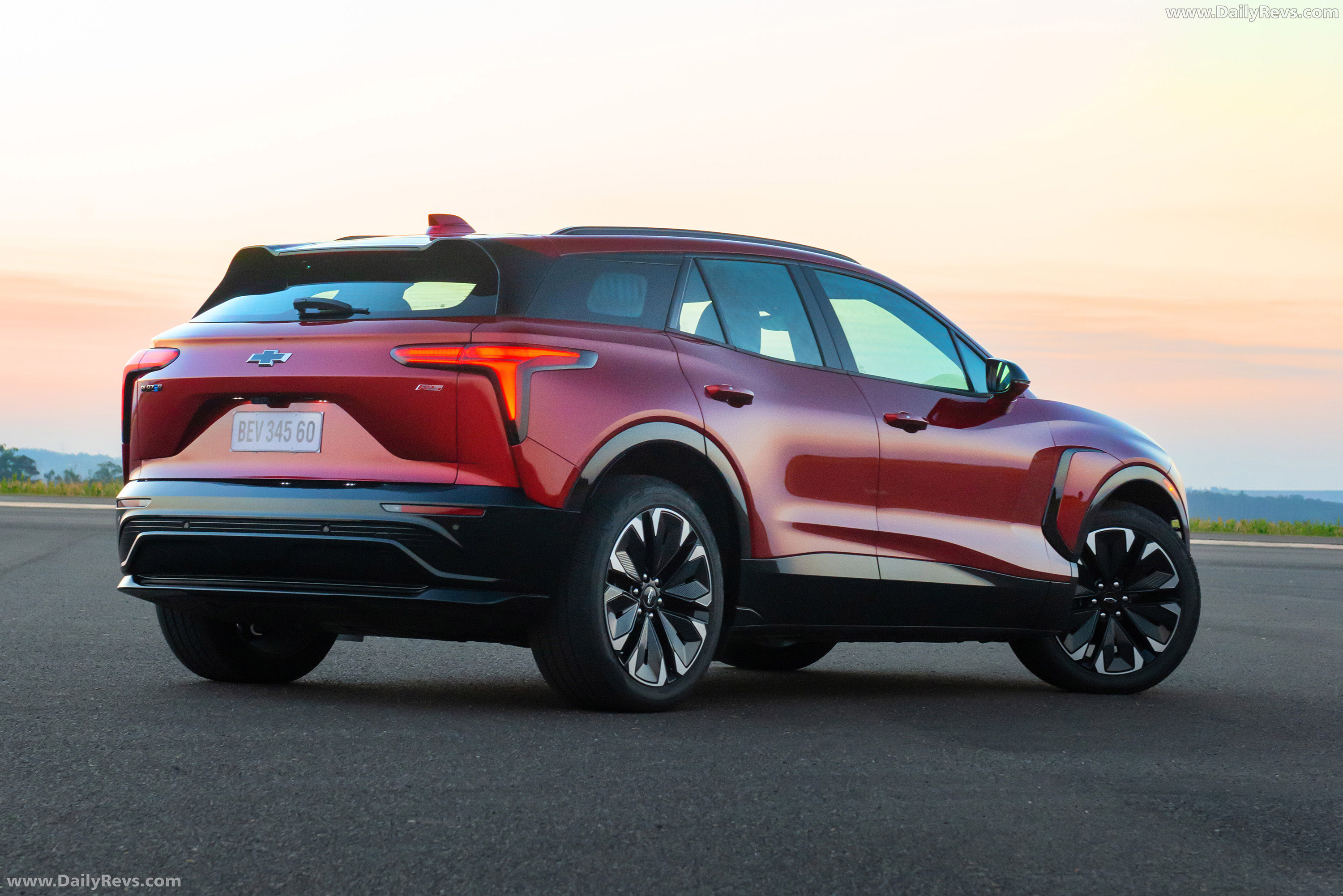 2025 Chevrolet Blazer EV Brazilian Version Rear View