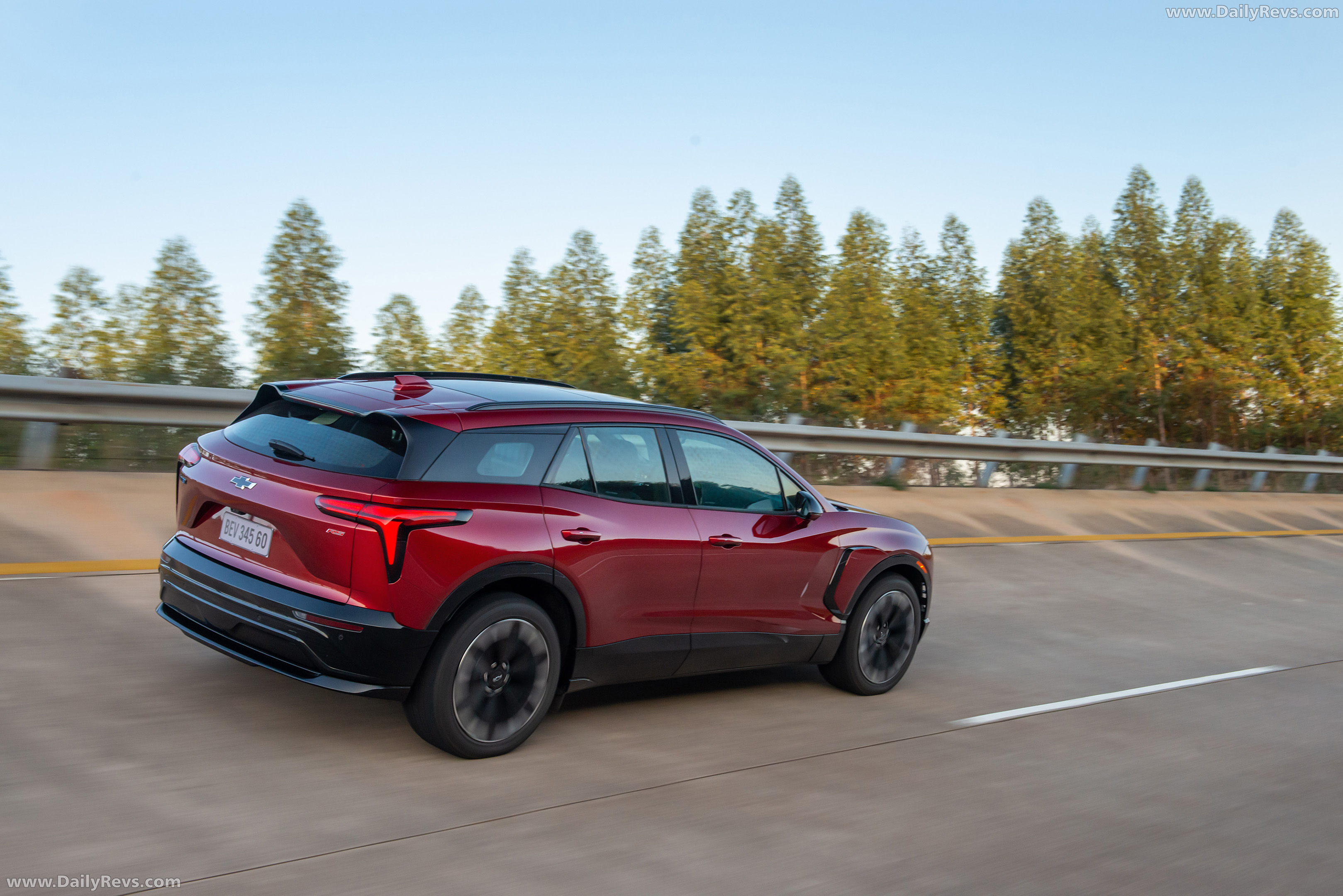 2025 Chevrolet Blazer EV Brazilian Version Rear View