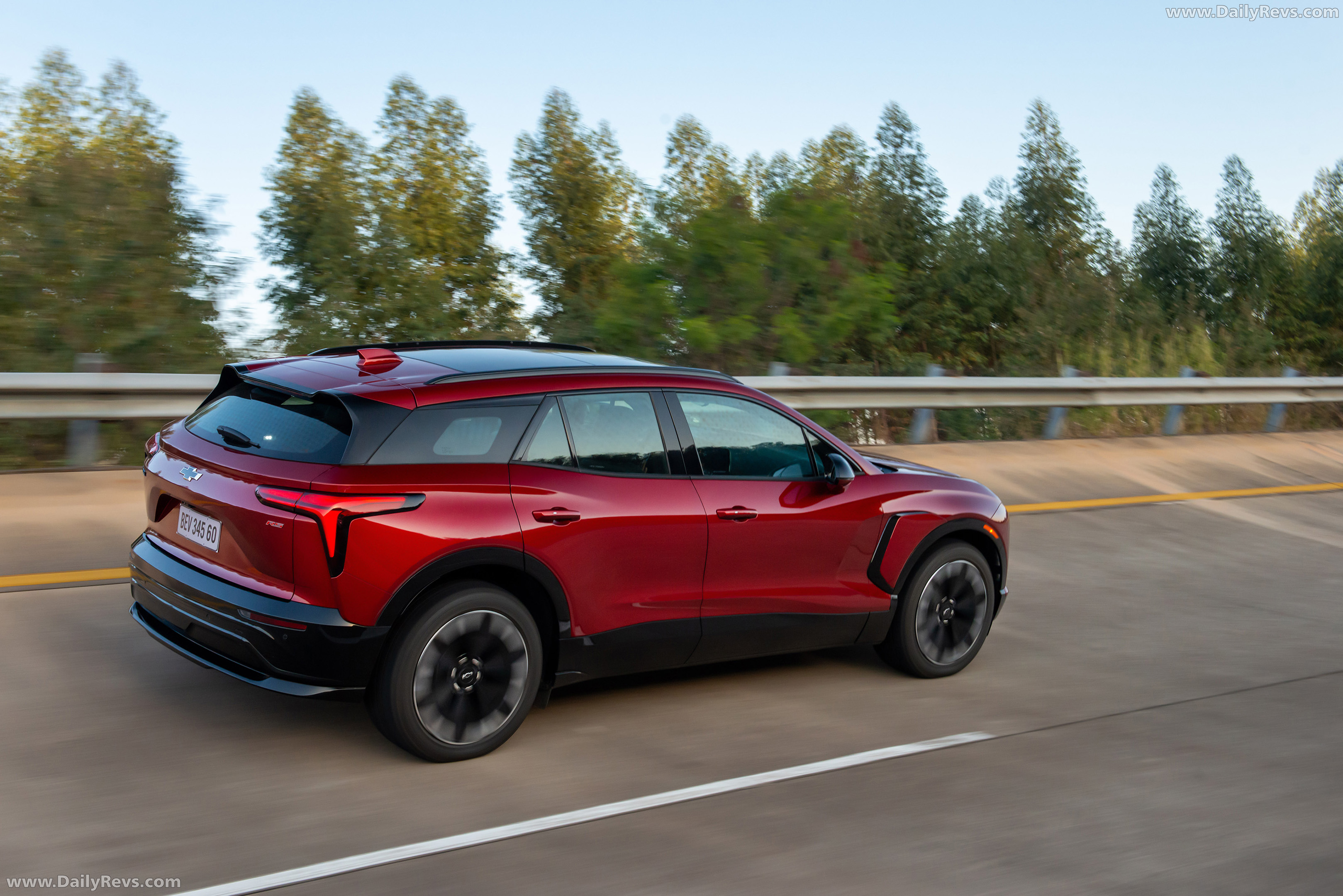 2025 Chevrolet Blazer EV Brazilian Version Rear View