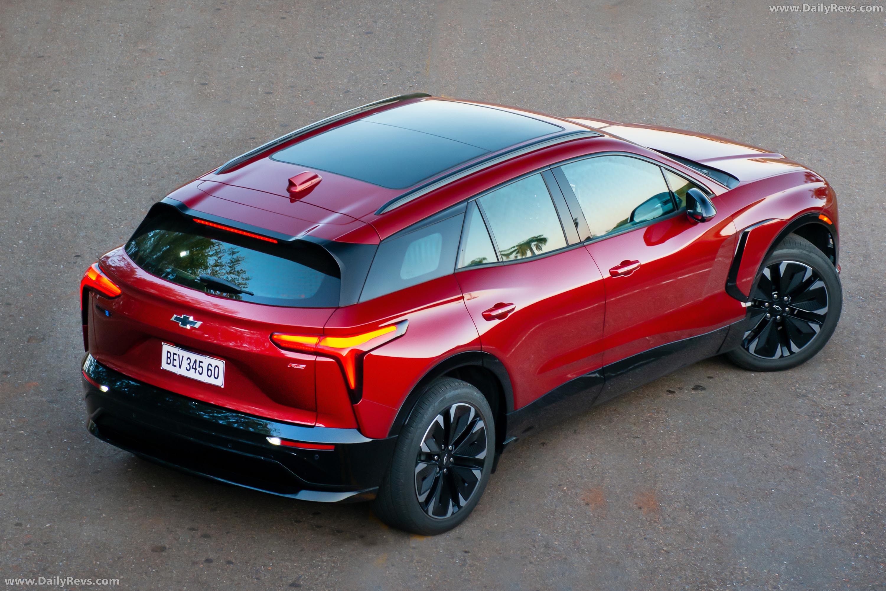 2025 Chevrolet Blazer EV Brazilian Version Top View