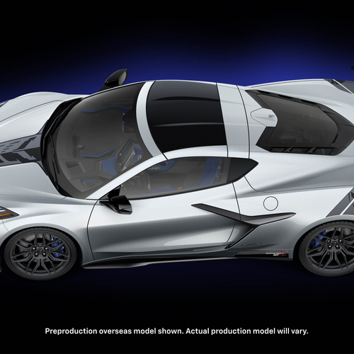 2026 Chevrolet Corvette Z06 Bathurst 12hr Edition Top View
