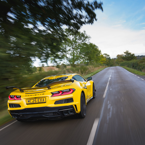 2025 Chevrolet Corvette Z06 Coupe UK Version Rear View