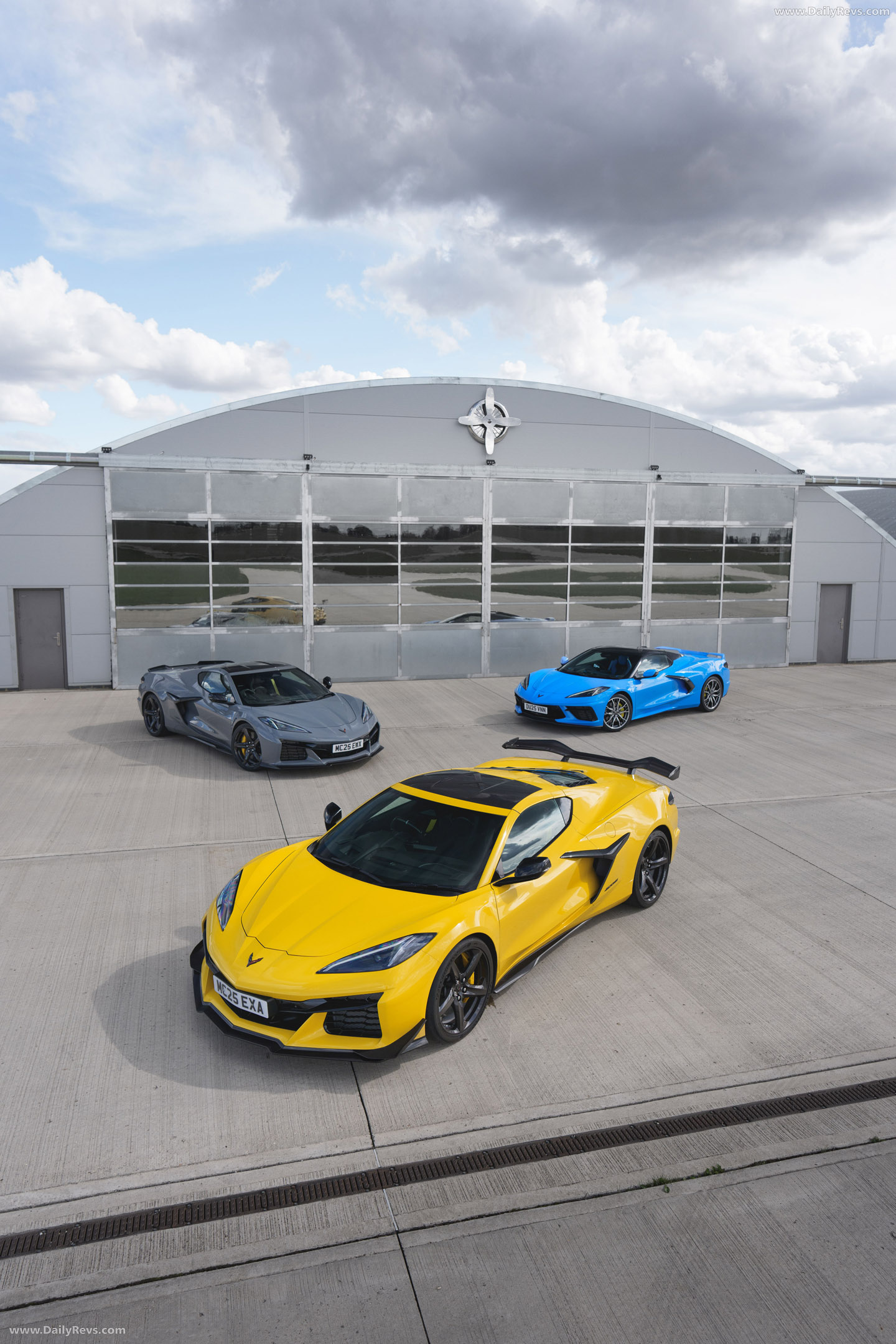 2025 Chevrolet Corvette Z06 Coupe UK Version Top View