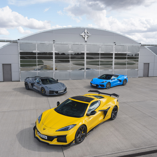 2025 Chevrolet Corvette Z06 Coupe UK Version Top View
