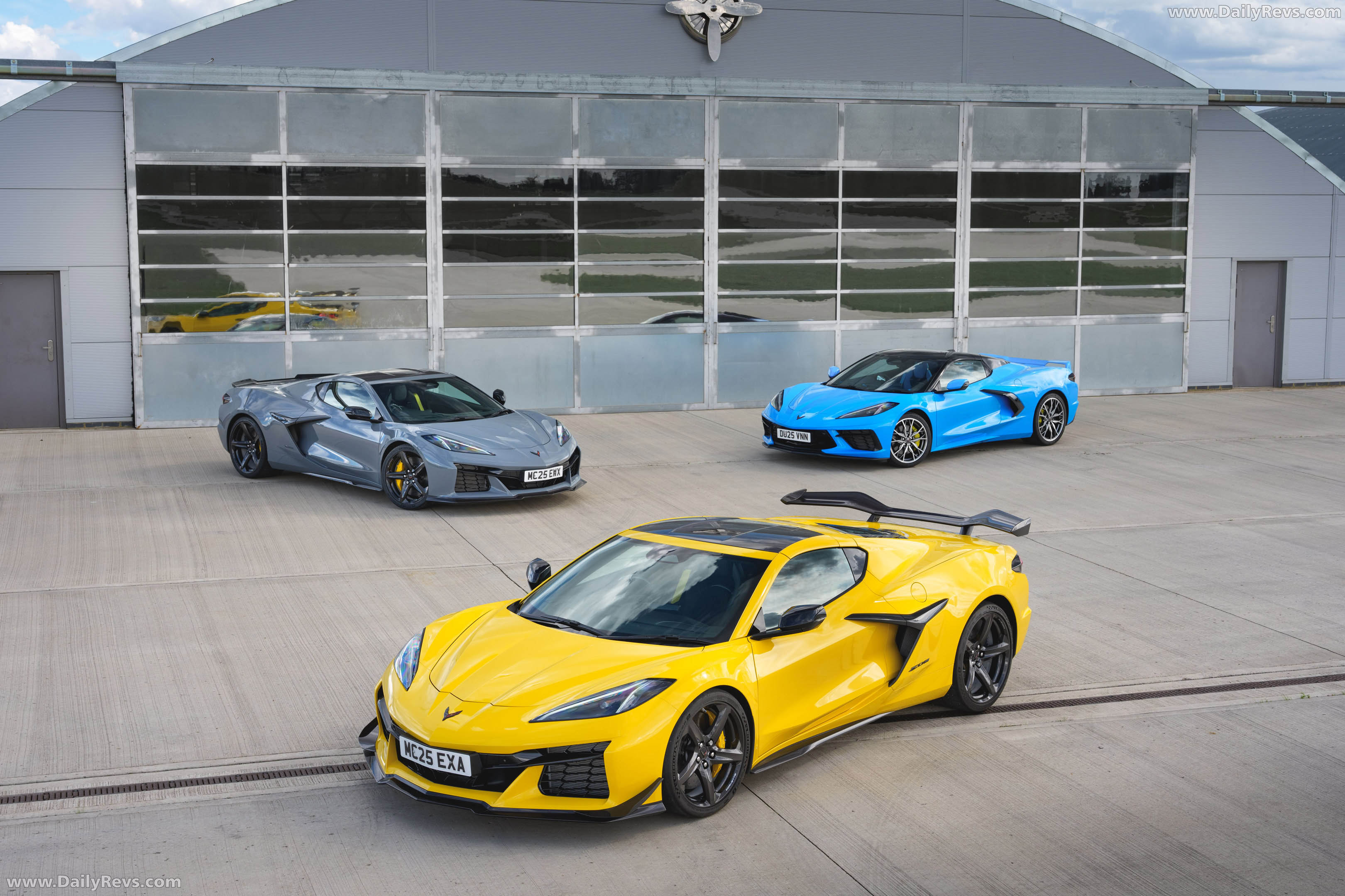 2025 Chevrolet Corvette Z06 Coupe UK Version Top View
