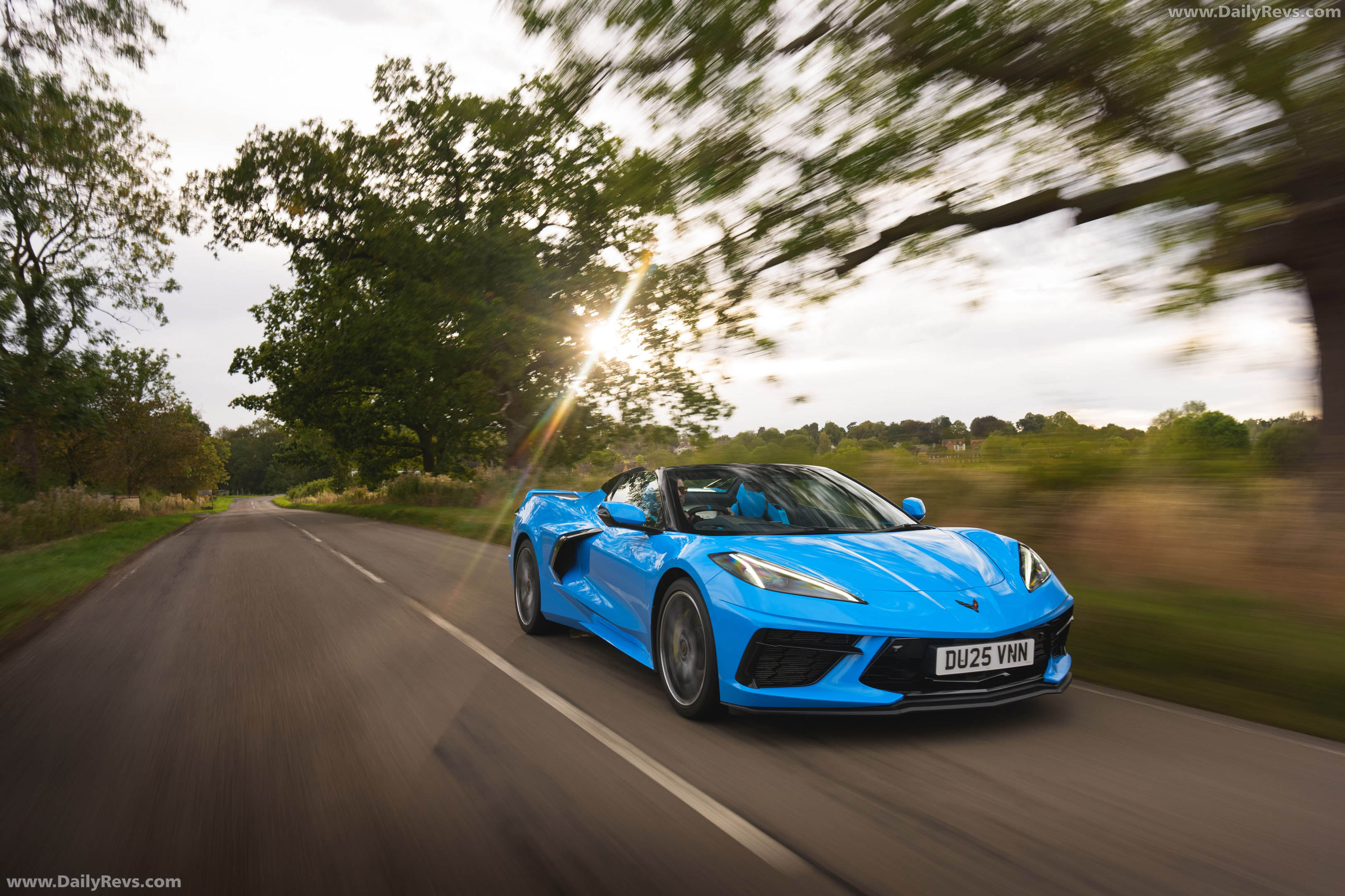 2025 Chevrolet Corvette C8 Stingray Convertible UK Version Front View