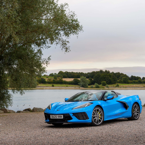 2025 Chevrolet Corvette C8 Stingray Convertible UK Version Front View