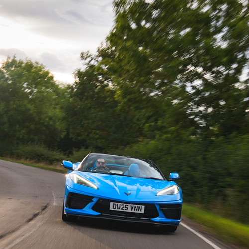 2025 Chevrolet Corvette C8 Stingray Convertible UK Version Front View