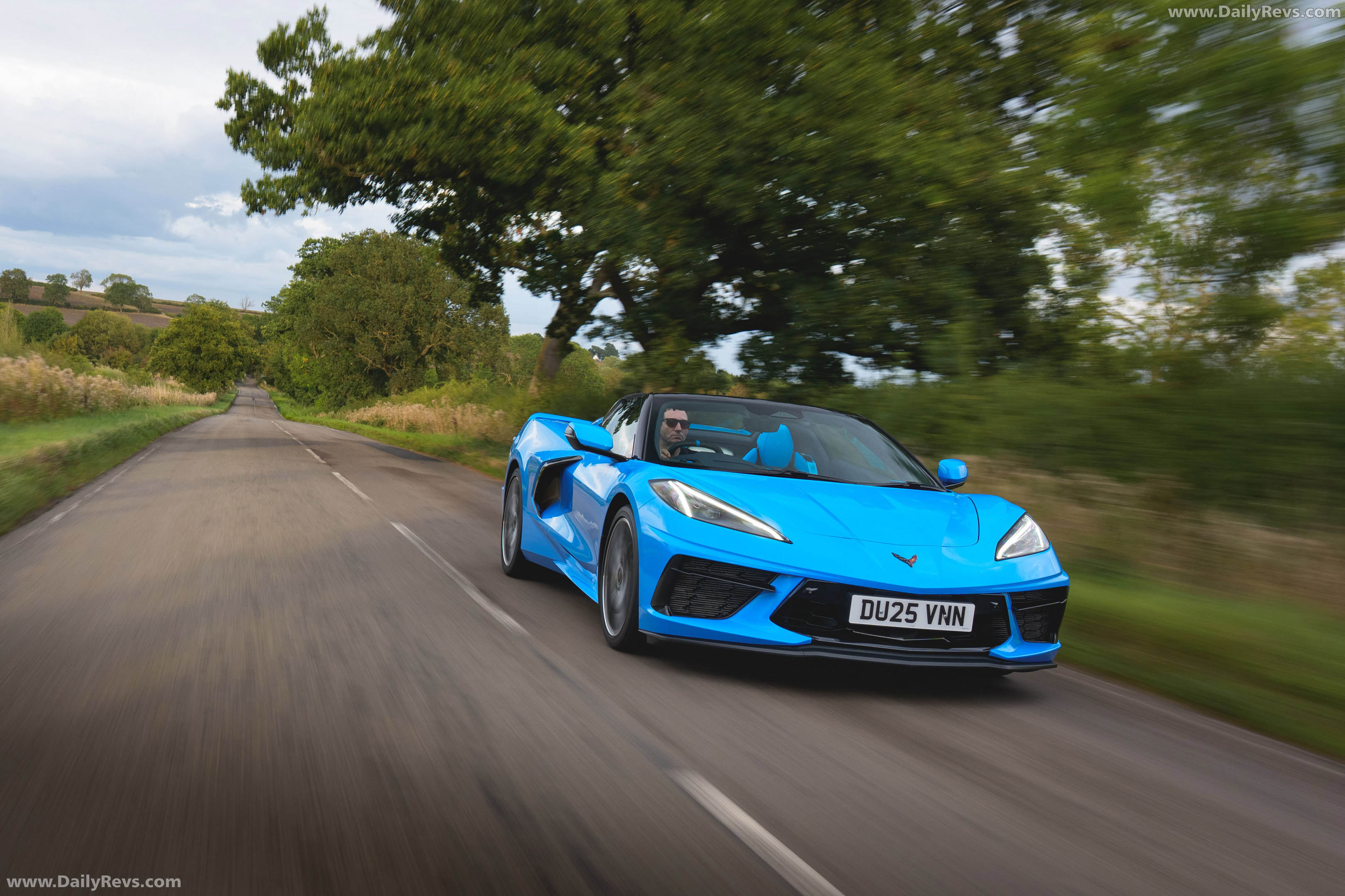 2025 Chevrolet Corvette C8 Stingray Convertible UK Version Front View