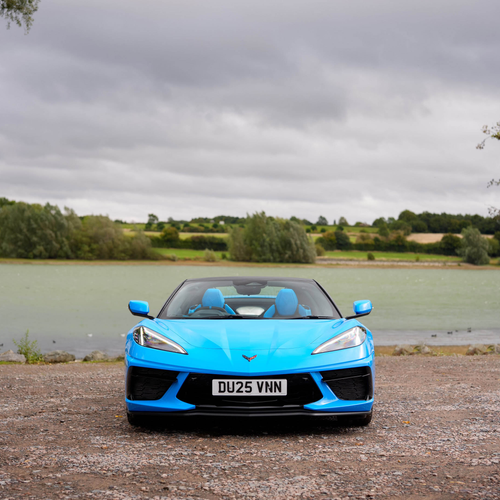 2025 Chevrolet Corvette C8 Stingray Convertible UK Version Front View
