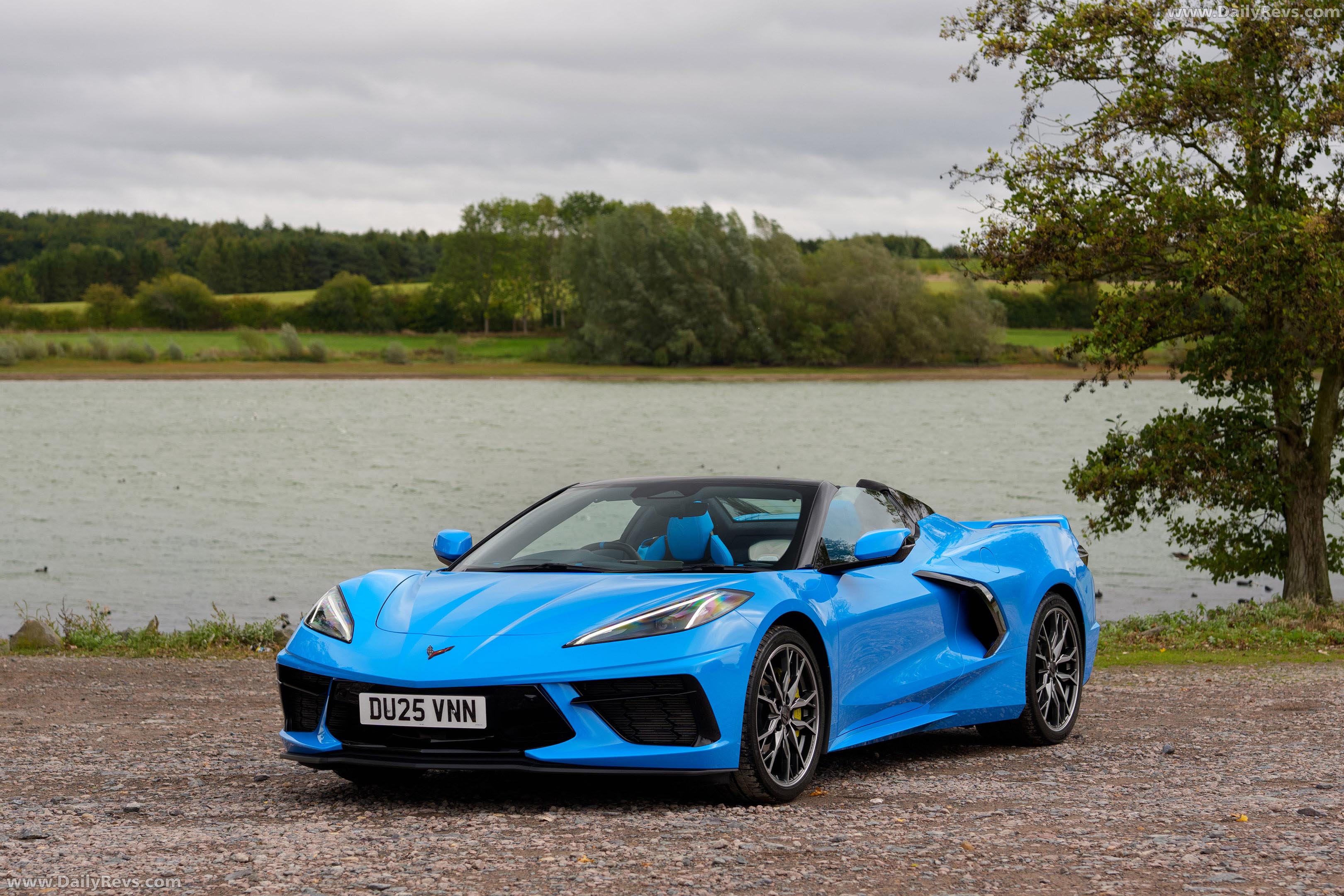 2025 Chevrolet Corvette C8 Stingray Convertible UK Version Front View