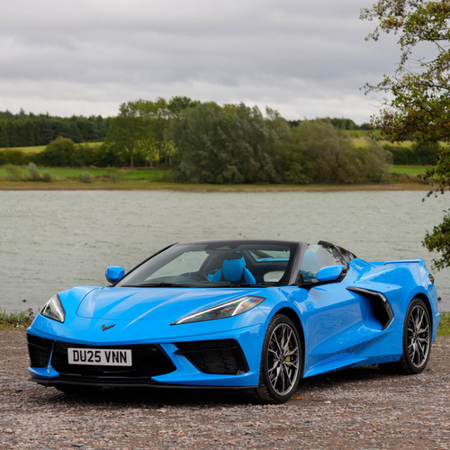 2025 Chevrolet Corvette C8 Stingray Convertible UK Version Front View