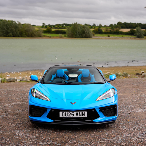 2025 Chevrolet Corvette C8 Stingray Convertible UK Version Front View