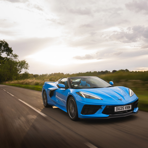 2025 Chevrolet Corvette C8 Stingray Convertible UK Version Front View
