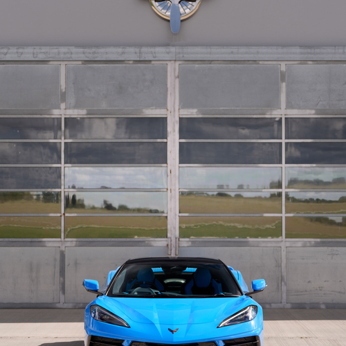 2025 Chevrolet Corvette C8 Stingray Convertible UK Version Front View