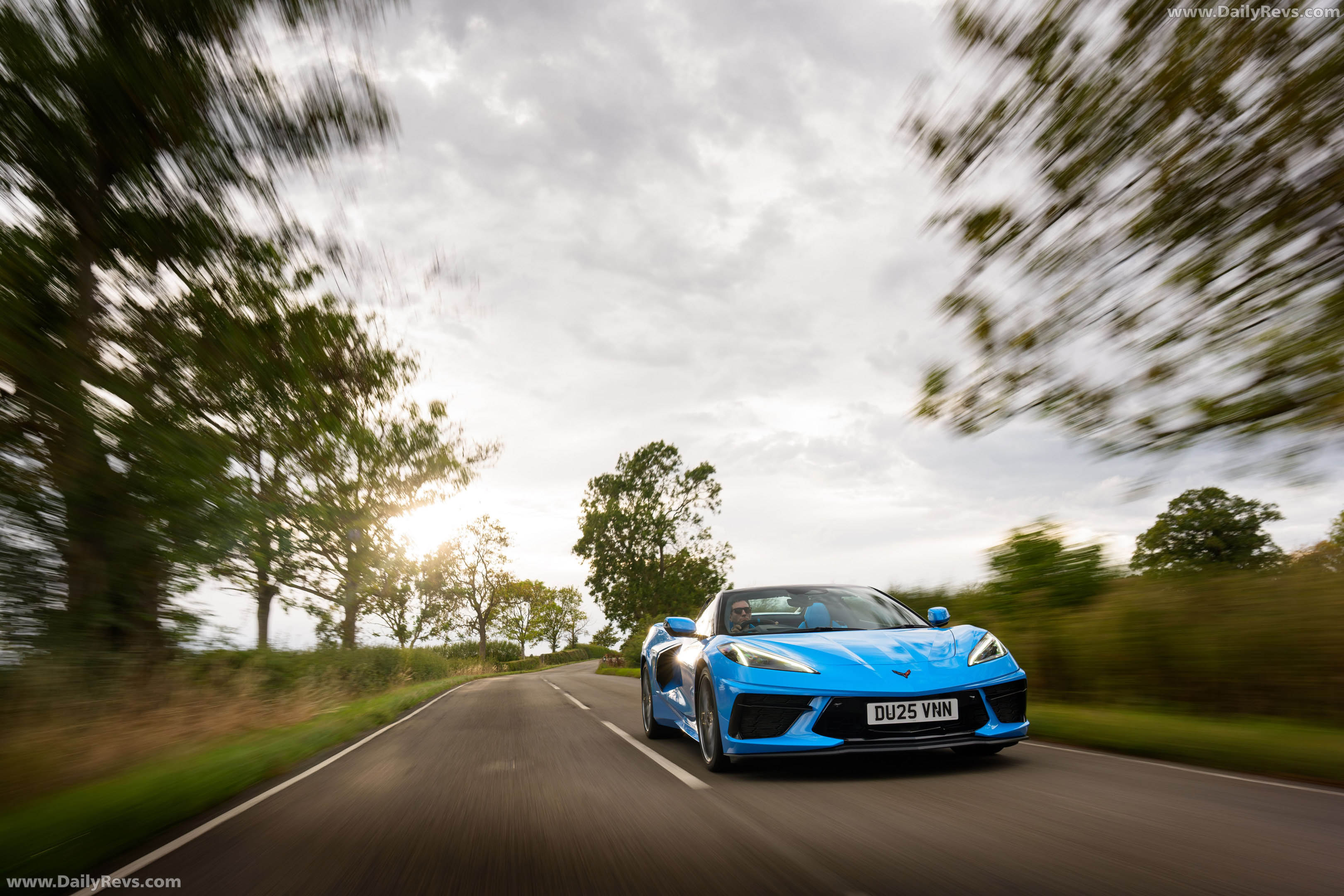 2025 Chevrolet Corvette C8 Stingray Convertible UK Version Front View