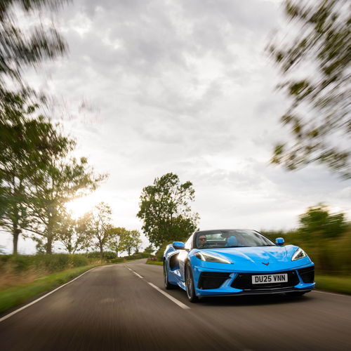 2025 Chevrolet Corvette C8 Stingray Convertible UK Version Front View