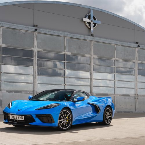 2025 Chevrolet Corvette C8 Stingray Convertible UK Version Front View
