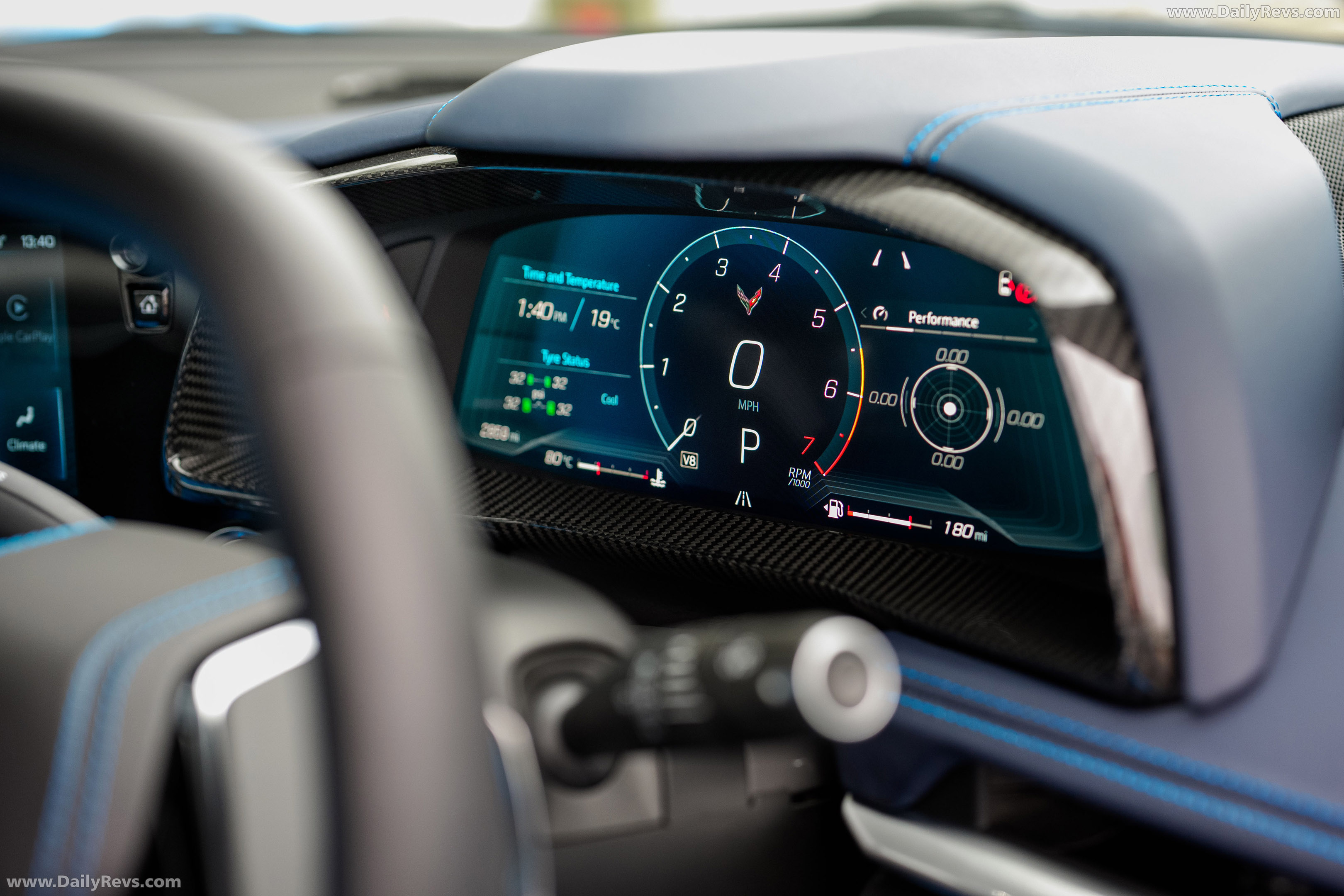 2025 Chevrolet Corvette C8 Stingray Convertible UK Version Interior
