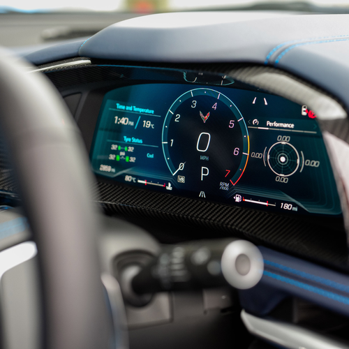 2025 Chevrolet Corvette C8 Stingray Convertible UK Version Interior