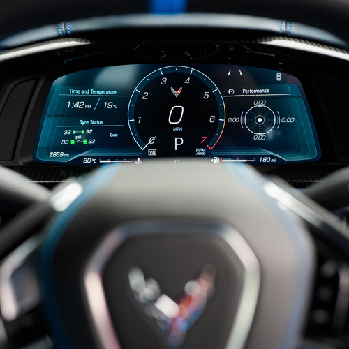 2025 Chevrolet Corvette C8 Stingray Convertible UK Version Interior