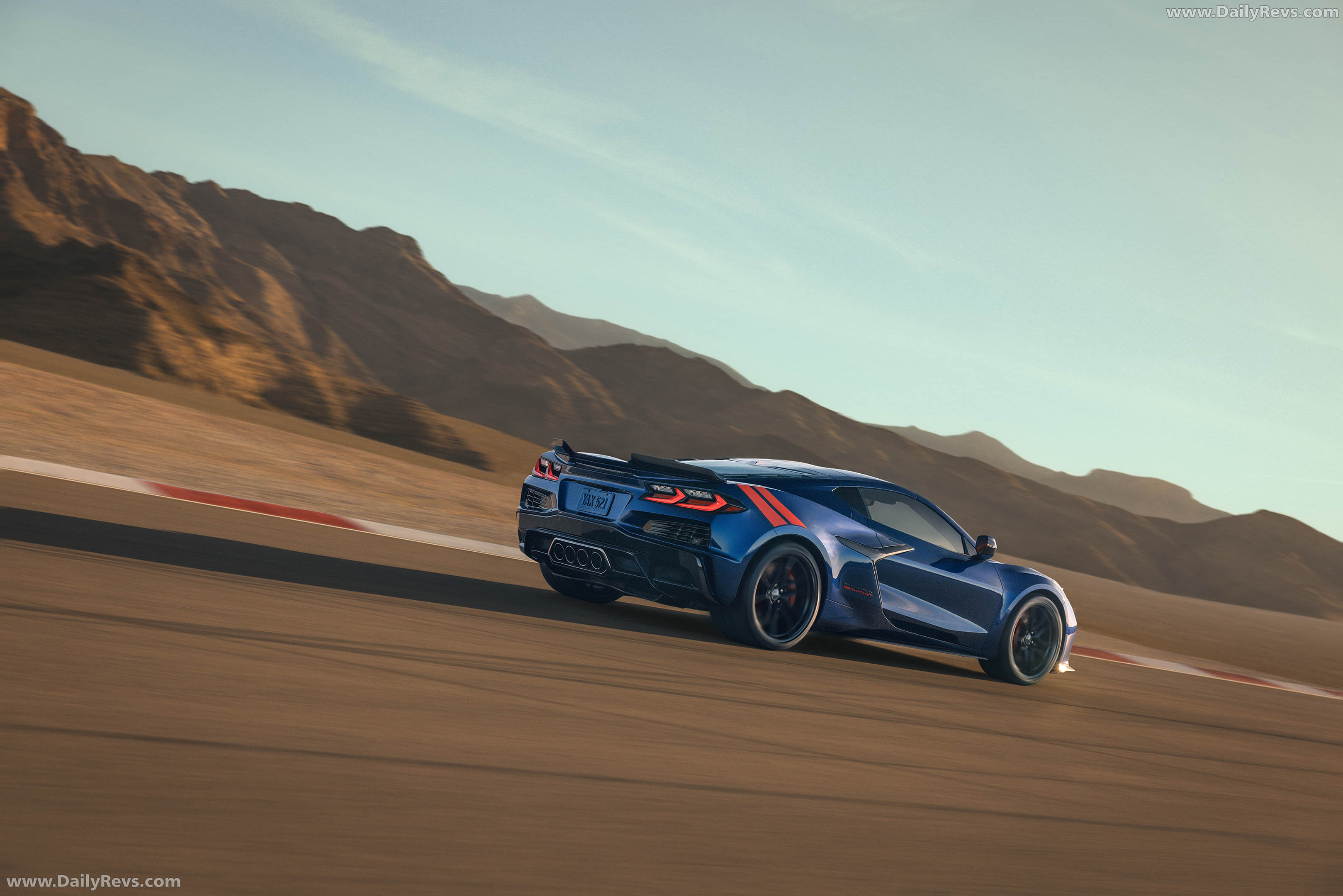 2027 Chevrolet Corvette Grand Sport Rear View