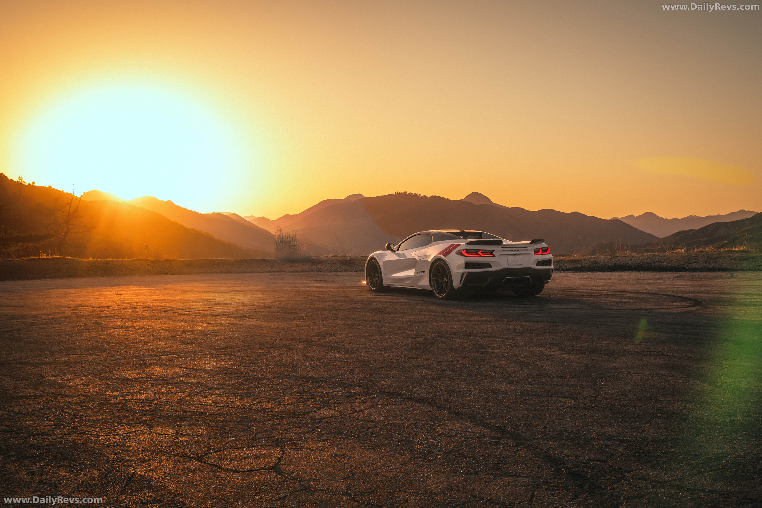 2027 Chevrolet Corvette Grand Sport Rear View