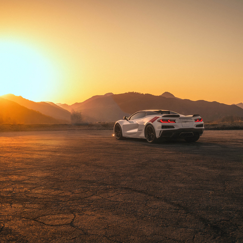 2027 Chevrolet Corvette Grand Sport Rear View