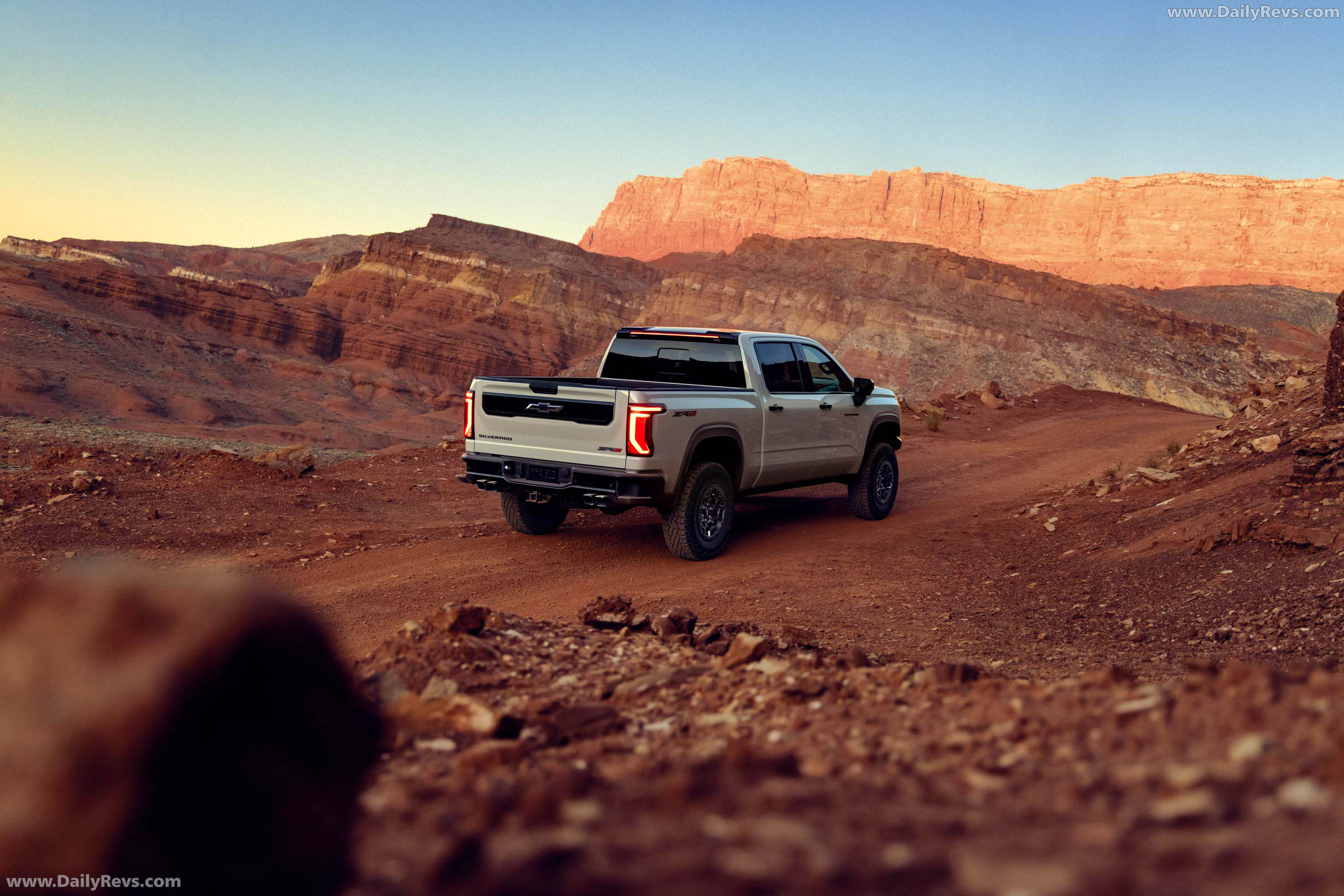 2027 Chevrolet Silverado 1500 ZR2 Rear View