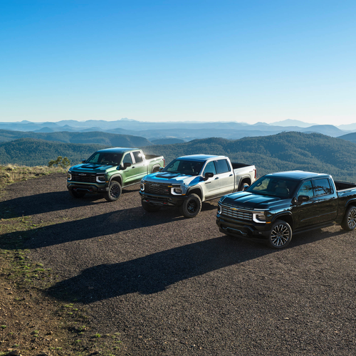 2027 Chevrolet Silverado 1500 ZR2 Top View