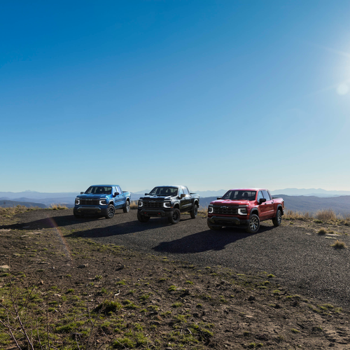 2027 Chevrolet Silverado 1500 ZR2 Top View