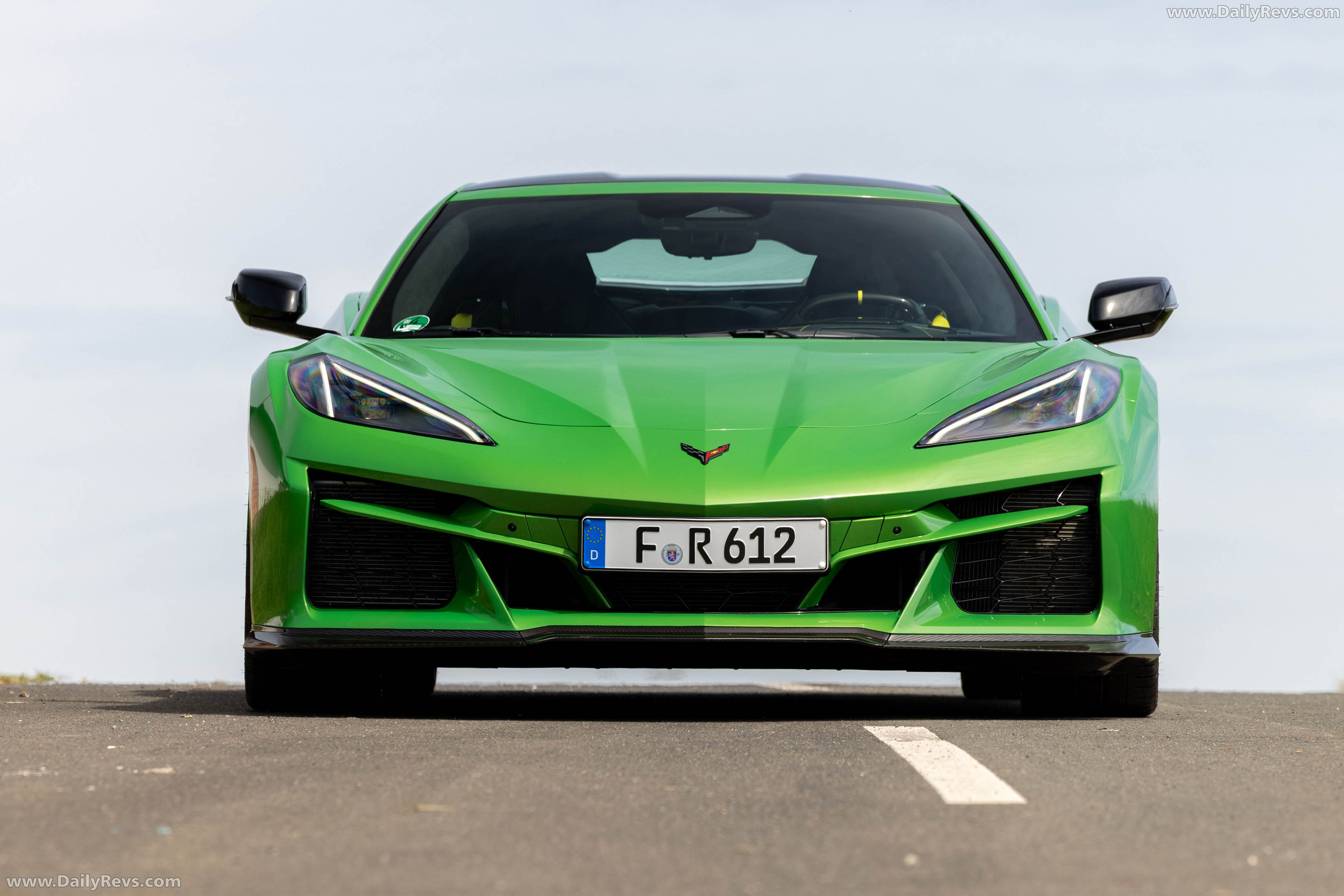 2026 Chevrolet Corvette E-Ray European Version Front View