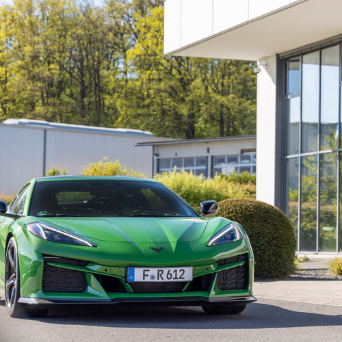 2026 Chevrolet Corvette E-Ray European Version Front View