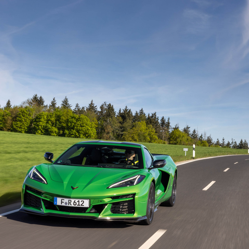 2026 Chevrolet Corvette E-Ray European Version Front View