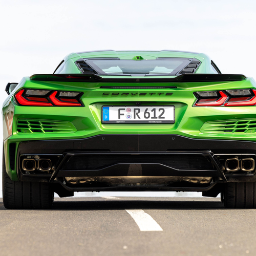 2026 Chevrolet Corvette E-Ray European Version Rear View