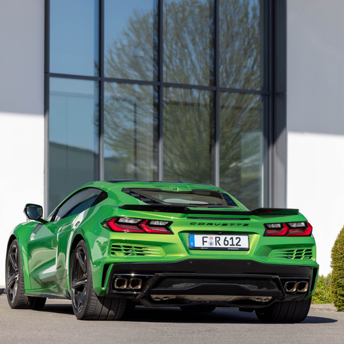 2026 Chevrolet Corvette E-Ray European Version Rear View