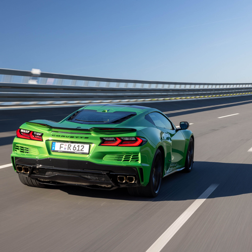 2026 Chevrolet Corvette E-Ray European Version Rear View