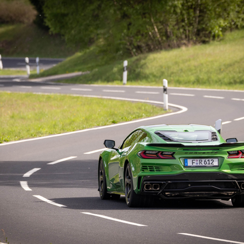 2026 Chevrolet Corvette E-Ray European Version Rear View