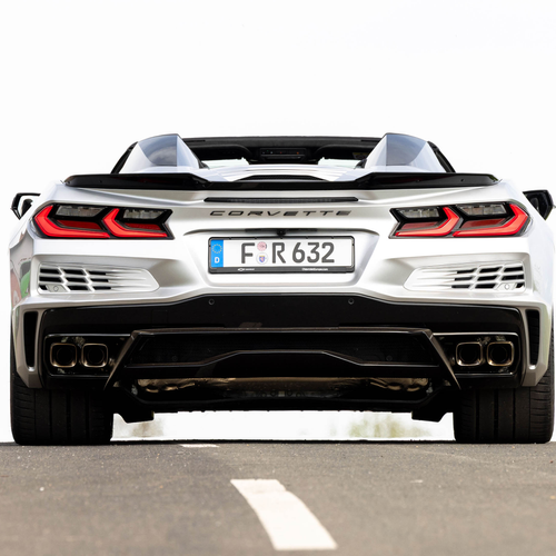 2026 Chevrolet Corvette E-Ray Convertible European Version Rear View
