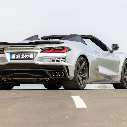 2026 Chevrolet Corvette E-Ray Convertible European Version Rear View