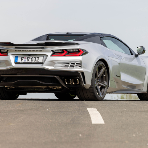 2026 Chevrolet Corvette E-Ray Convertible European Version Rear View
