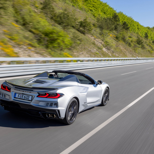 2026 Chevrolet Corvette E-Ray Convertible European Version Rear View