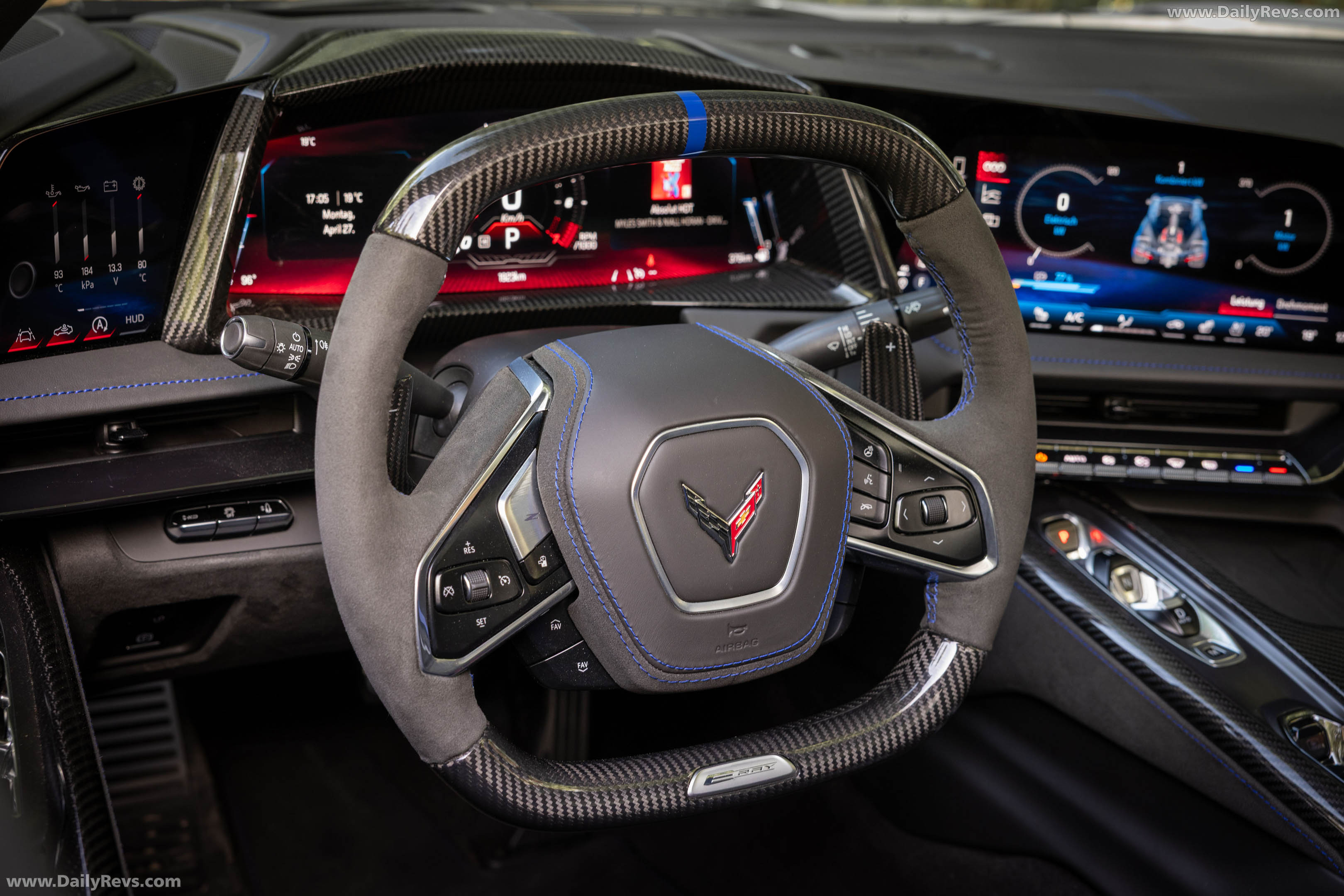2026 Chevrolet Corvette E-Ray Convertible European Version Interior